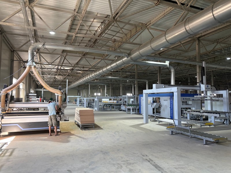 Project Update: LUFMAX Successfully Delivers Advanced Dust Extraction System for High-End Furniture Manufacturer in Kazakhstan